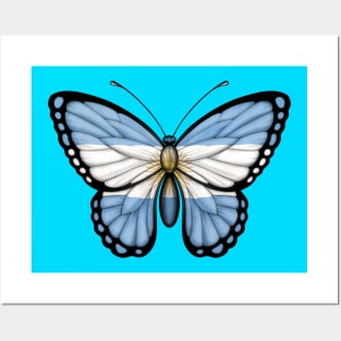 Argentine Flag Butterfly Posters and Art